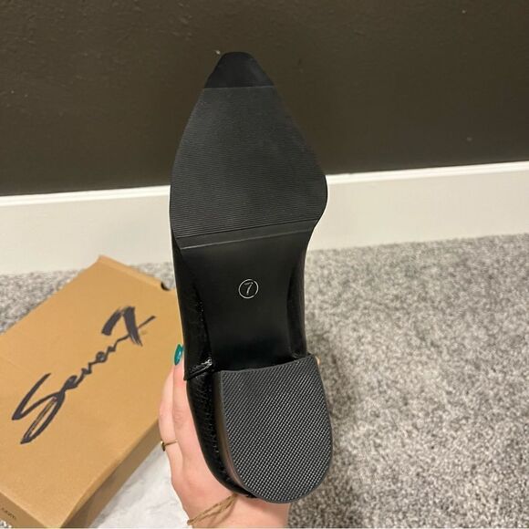 SEVEN7 Madison Python Pointed Bootie - Picture 15 of 15